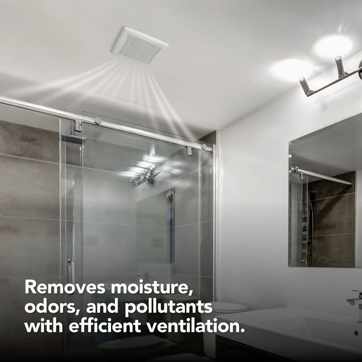 Broan Economy 50 CFM 2.0 Sones 120V Bath Exhaust Fan Image 4