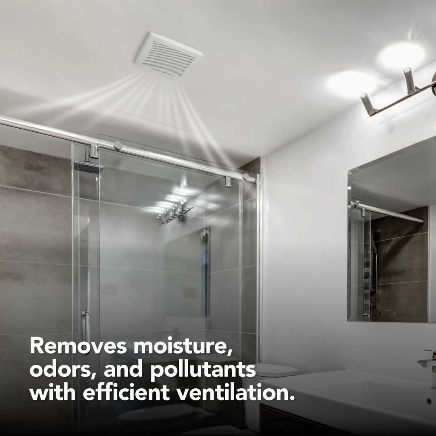 Broan Economy 50 CFM 2.0 Sones 120V Bath Exhaust Fan Image 4