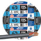 Romex 125 Ft. 6/3 Stranded Black NMW/G Electrical Wire Image 1