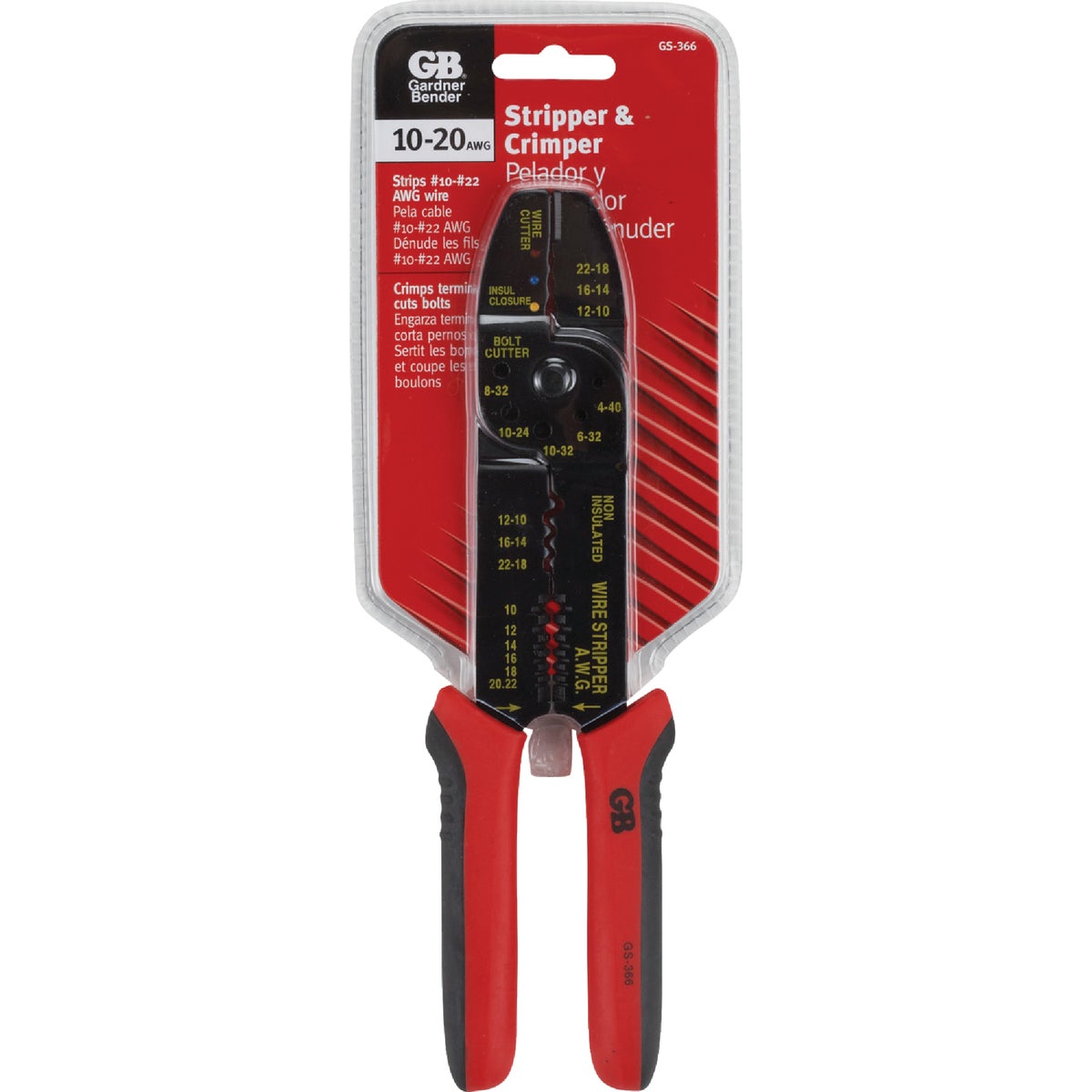 Gardner Bender 8 In. 10 AWG to 20 AWG Stainless Steel Multi Wire Stripper Image 2
