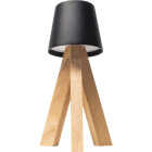 Westek Amerelle Bailey Matte Black Rechargeable Indoor/Outdoor LED Lamp Image 1