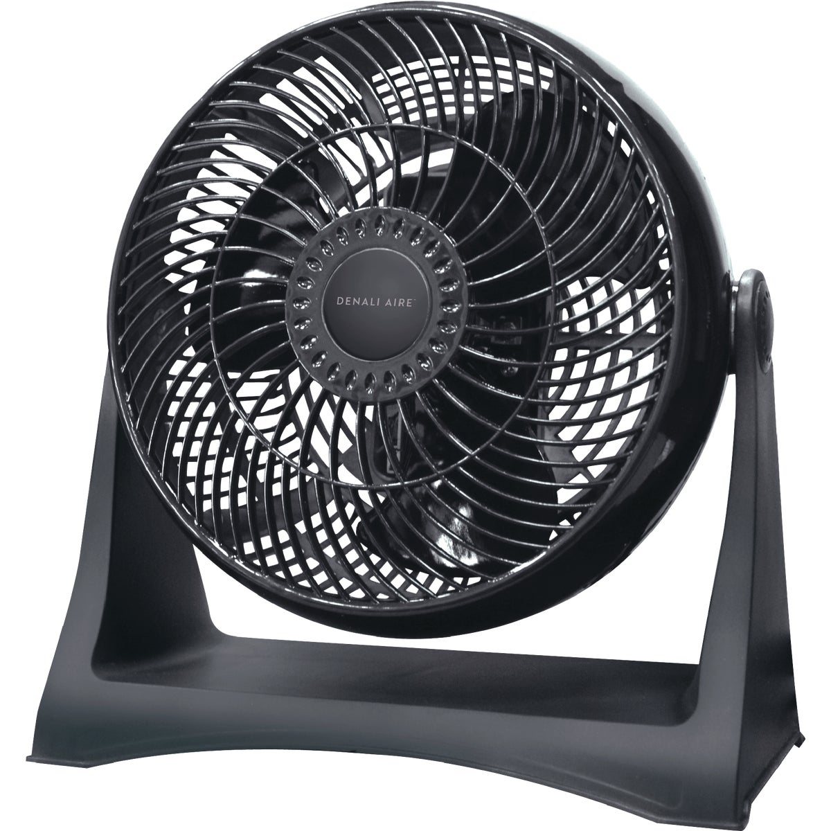 Denali Aire 8 In. 3-Speed Black High Velocity Turbo Fan