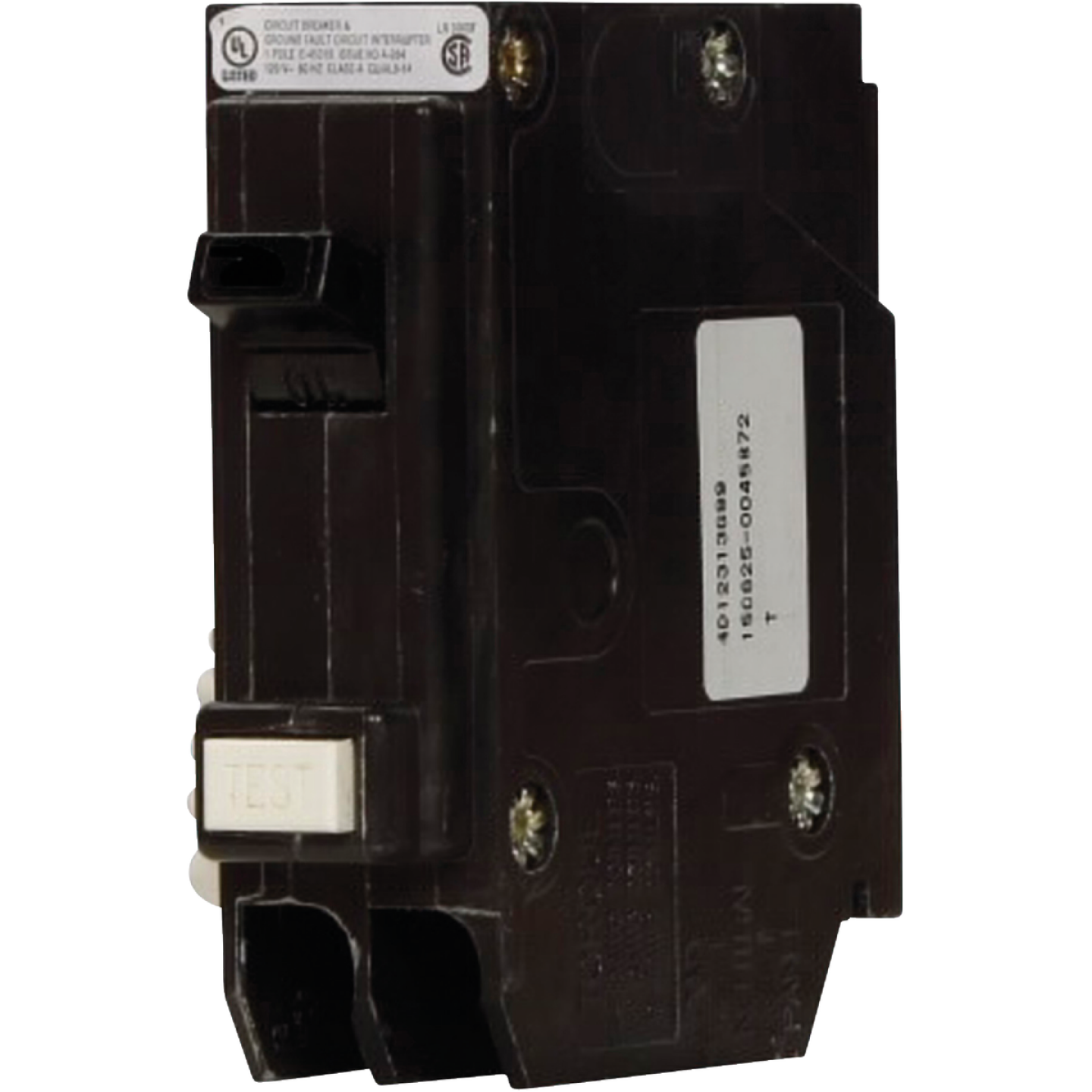 Eaton BR 15A Single-Pole GFCI Circuit Breaker Image 1