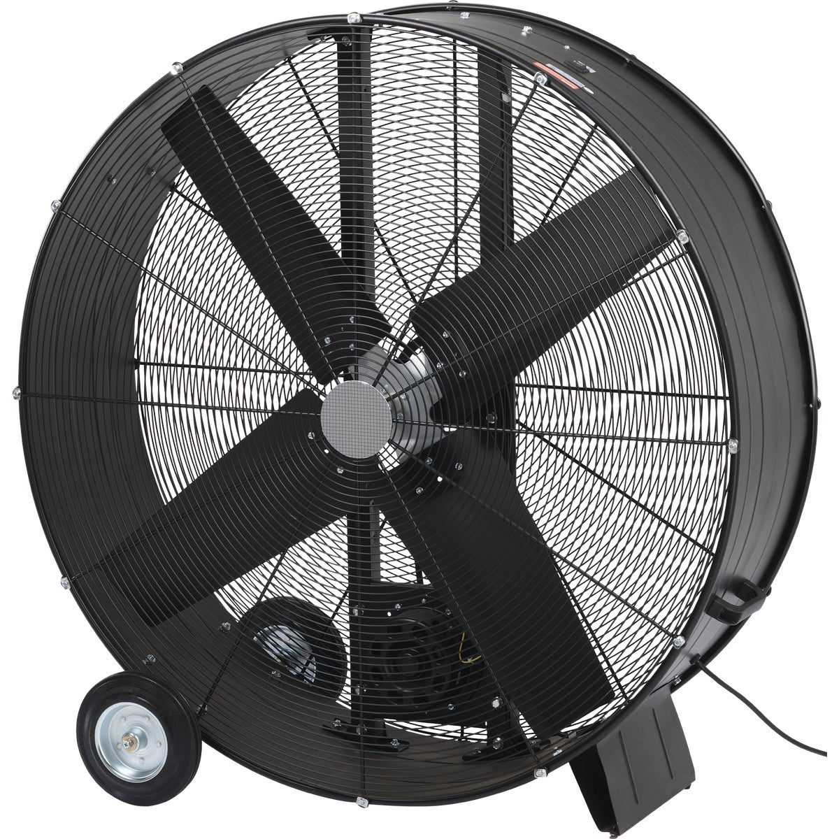 Denali Aire 42 In. 2-Speed High Velocity Black Belt Drive Drum Fan