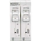 Leviton (2) 20A Single-Pole Thermal Magnetic White Plug-On Standard Branch Circuit Breakers Image 1