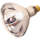 Satco 125W Clear Medium Base R40 Incandescent Heat Light Bulb Image 1