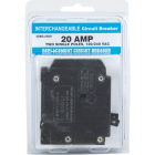 Connecticut Electric 20A/20A Twin Single-Pole Standard Trip Interchangeable Packaged Circuit Breaker Image 2