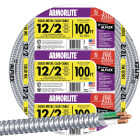 Southwire 100 Ft. 12/2 MC Armored Cable Electrical Wire Image 1