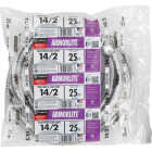 Southwire 25 Ft. 14/2 MC Armored Cable Electrical Wire Image 2