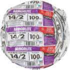 Southwire 100 Ft. 14/2 MC Armored Cable Electrical Wire Image 2