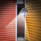 Wagan Tech Black Motion Activated Dusk To Dawn 1000 Lm. Solar Wall Shed Light Image 6