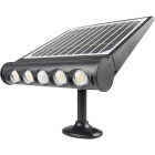 Wagan Tech Black Motion Activated Dusk To Dawn 1000 Lm. Solar Wall Shed Light Image 1