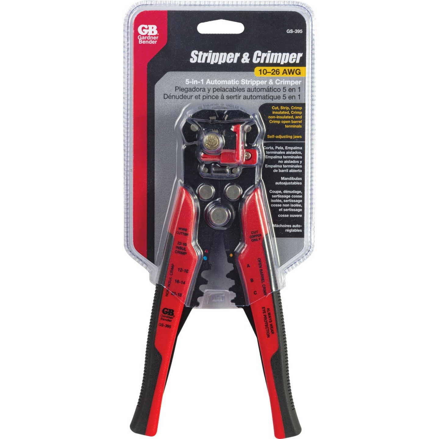 Garnder Bender 10 to 20 AWG Automatic Wire Stripper, Cutter & Crimper Image 2
