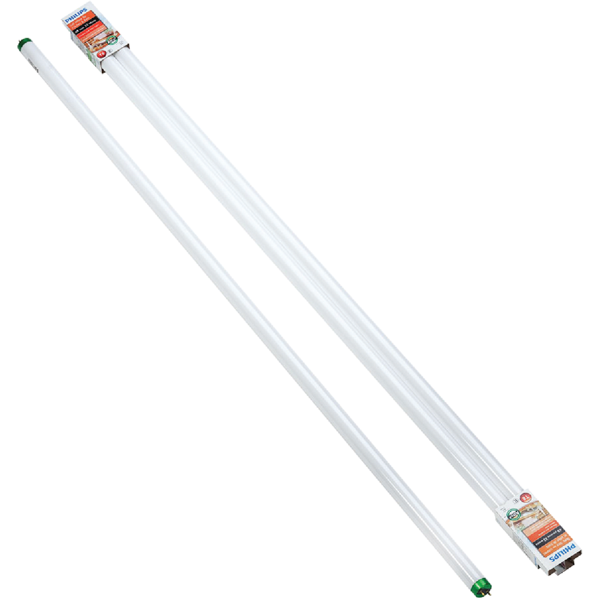 Philips ALTO 32W 48 In. Bright White T8 Medium Bi-Pin Fluorescent Tube Light Bulb (2-Pack) Image 1