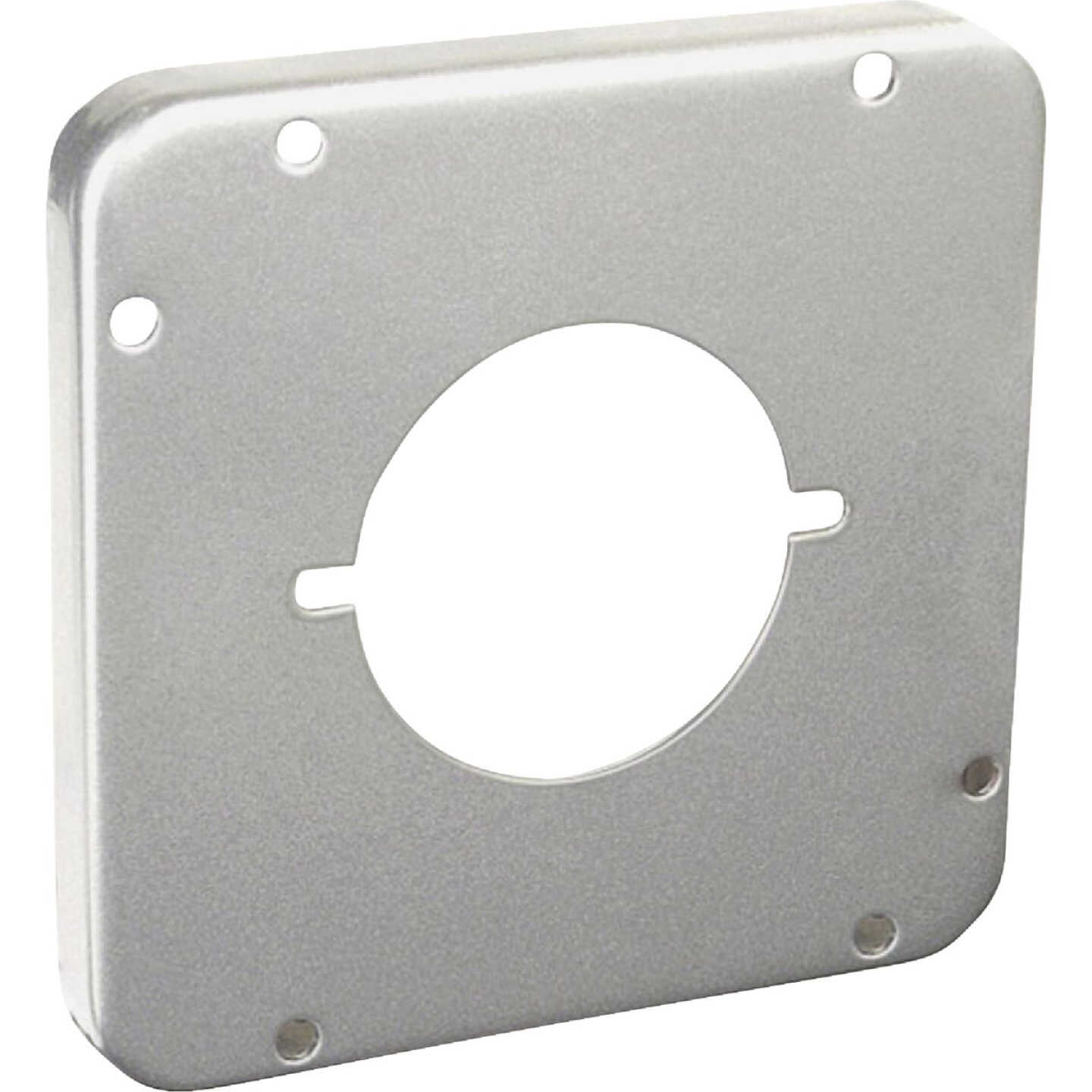 Southwire 2.156 In. Dia. Receptacle 4-11/16 In. x 4-11/16 In. Square Device Cover Image 1