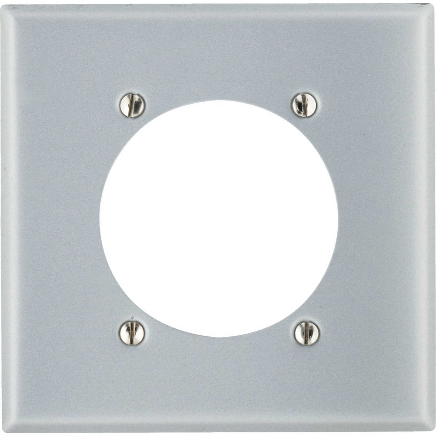 Leviton 2-Gang Steel Range/Dryer Wall Plate Image 1
