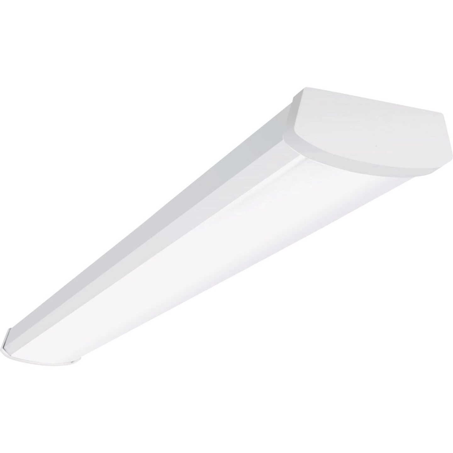 Metalux 4 Ft. Low Profile LED Wraparound Ceiling Light with Selectable Lumens & CCT Image 1