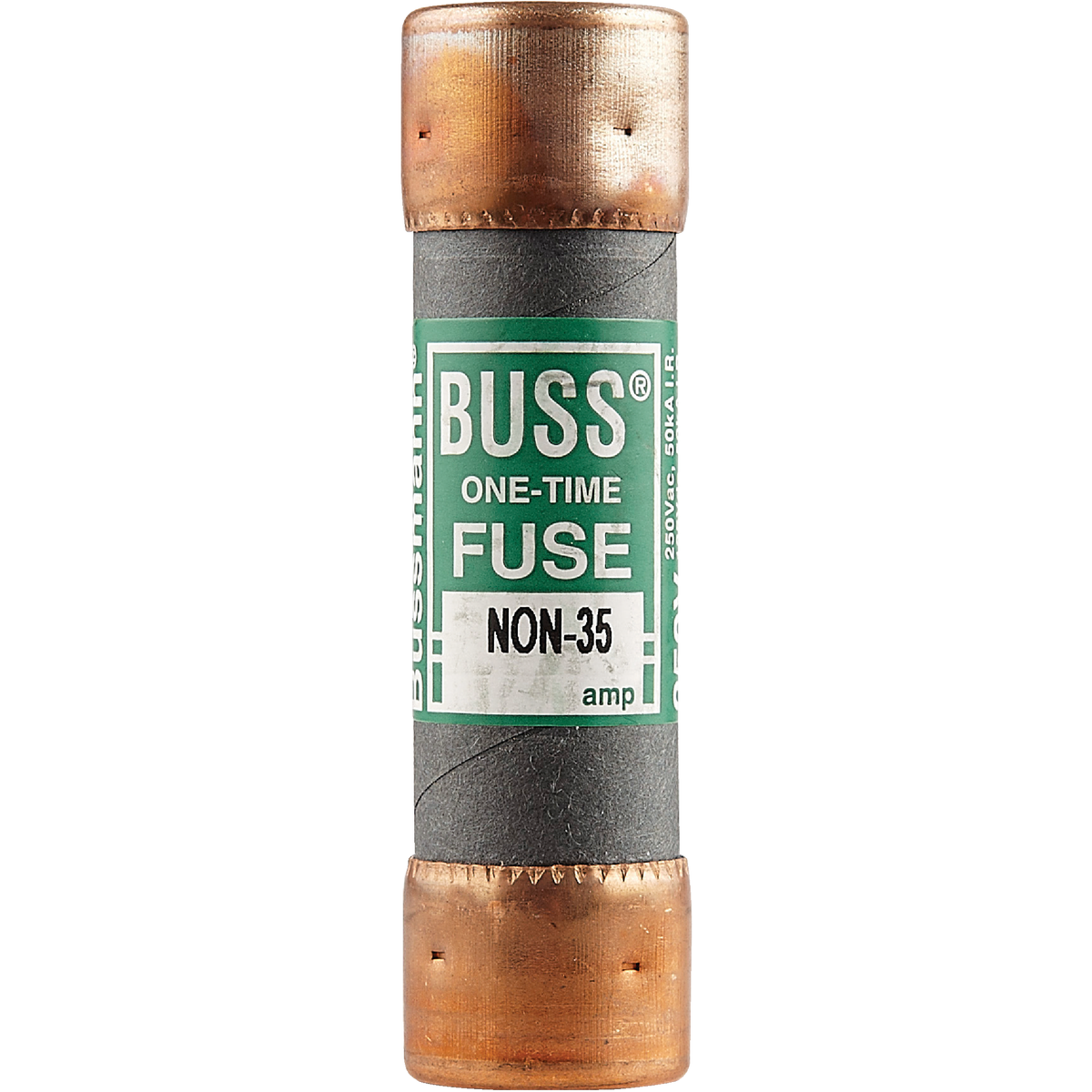 Bussmann 35A NON Cartridge General Purpose Cartridge Fuse Image 1