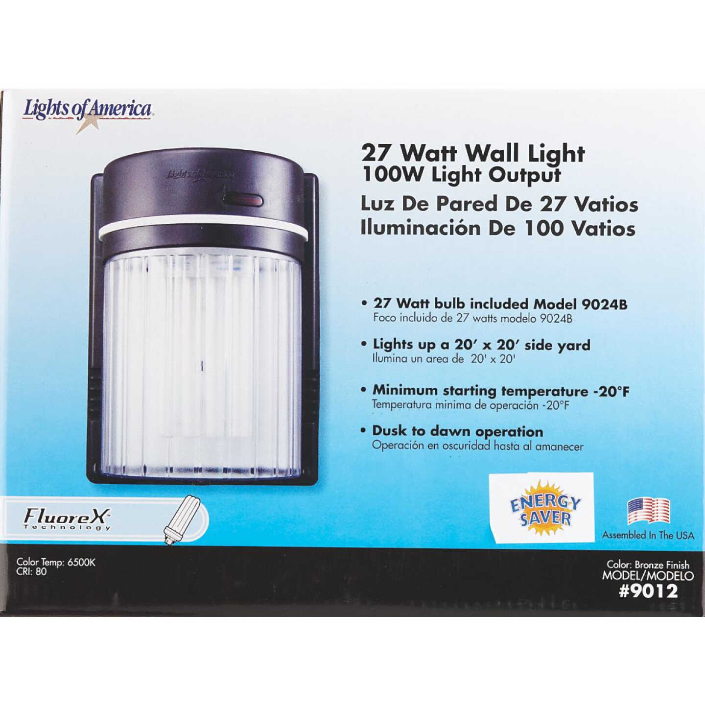 BRN FLUOR OUTDR FIXTURE Image 2