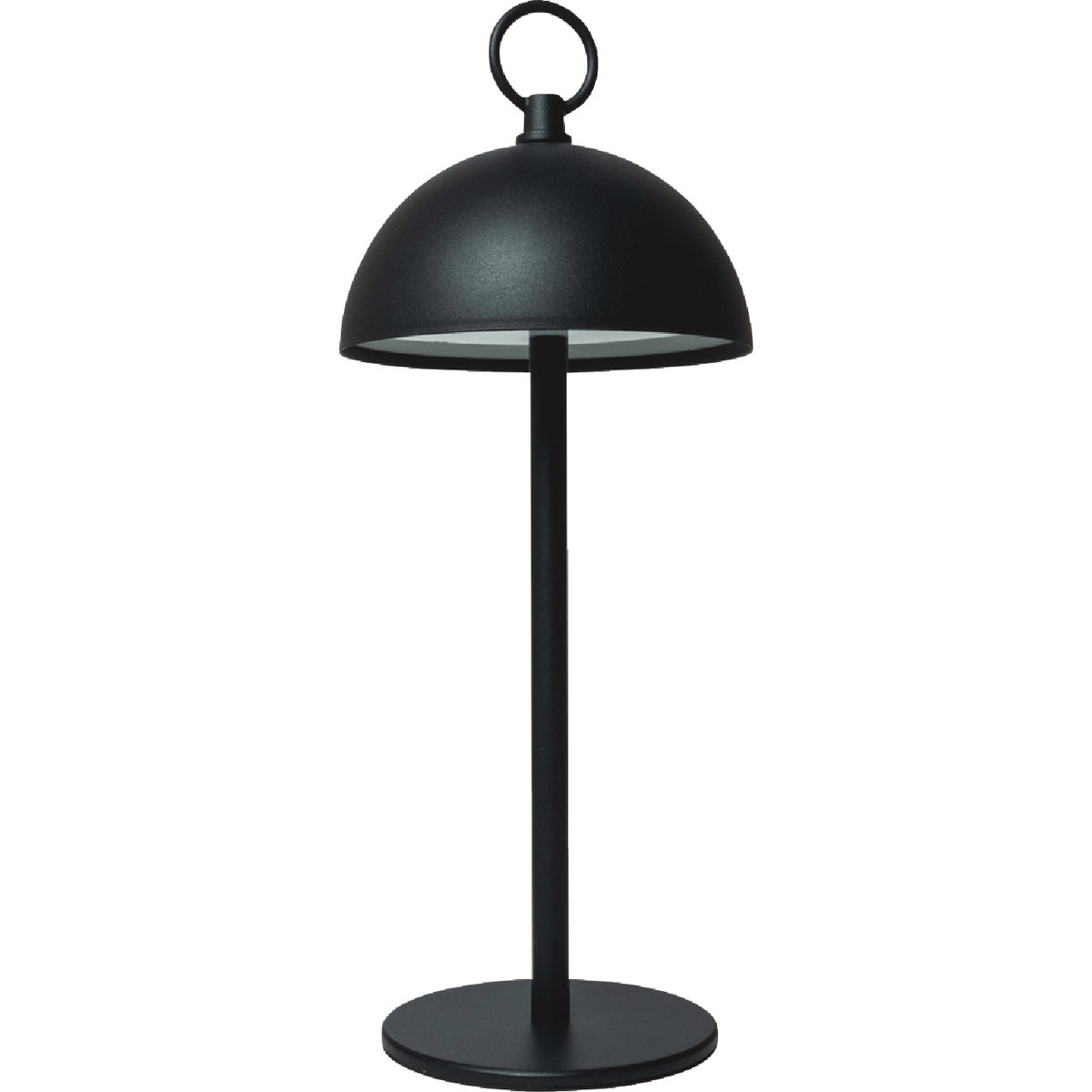 Westek Amerelle Branson Matte Black Rechargeable Indoor/Outdoor LED Lamp