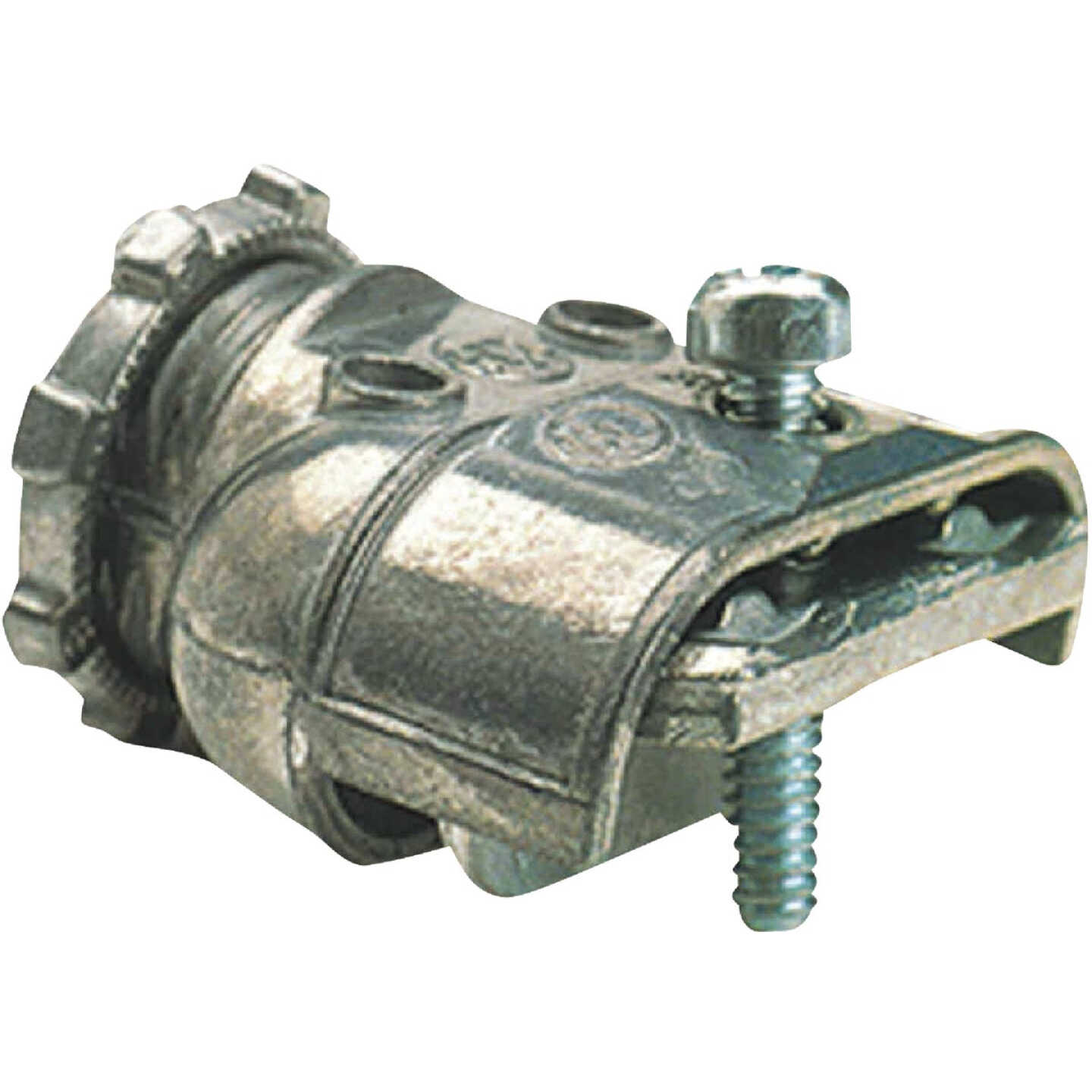 Halex 3/8 In. Duplex Clamp Armored Cable/Conduit Connector (2-Pack) Image 1