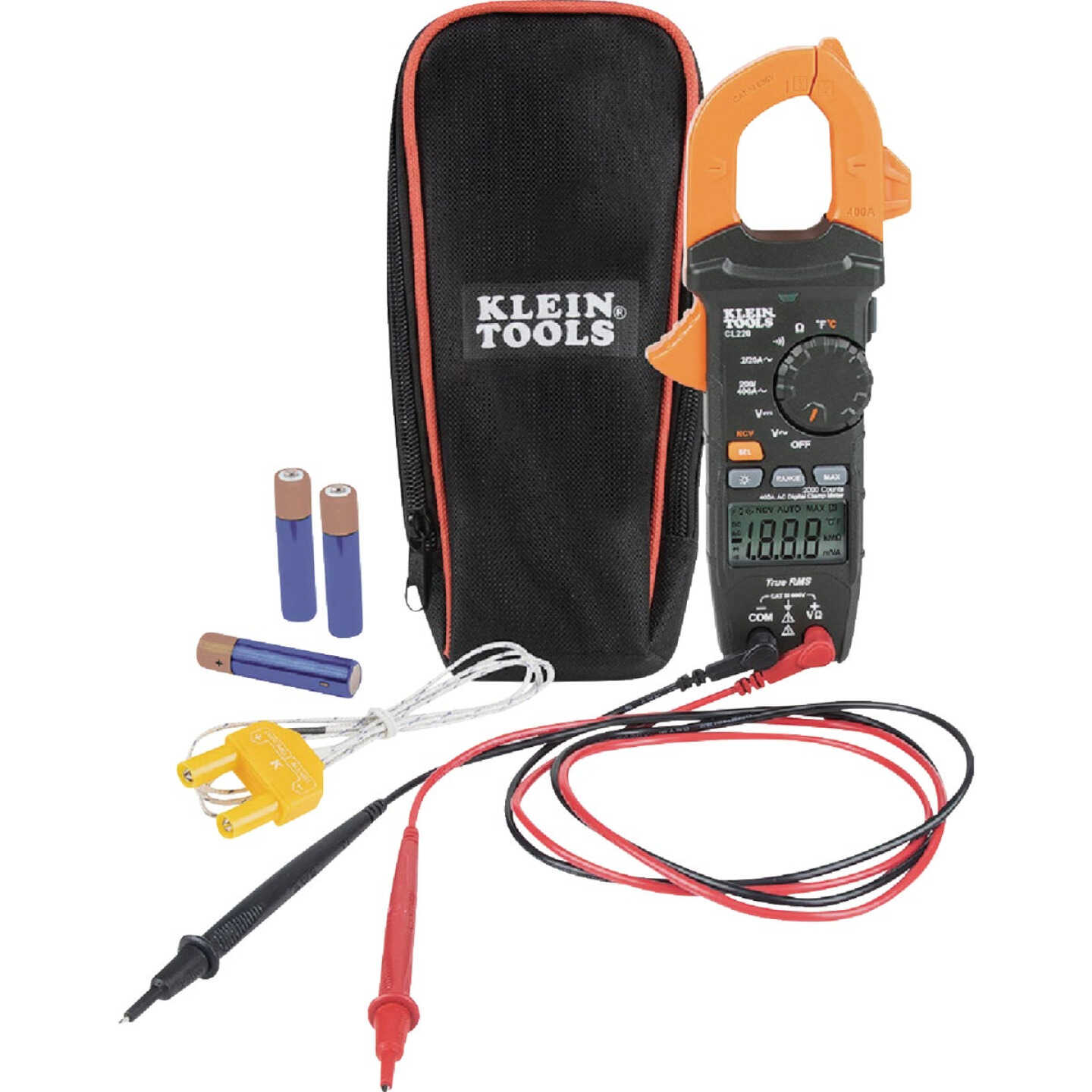 Klein 600V AC/DC Digital Clamp Meter Image 1