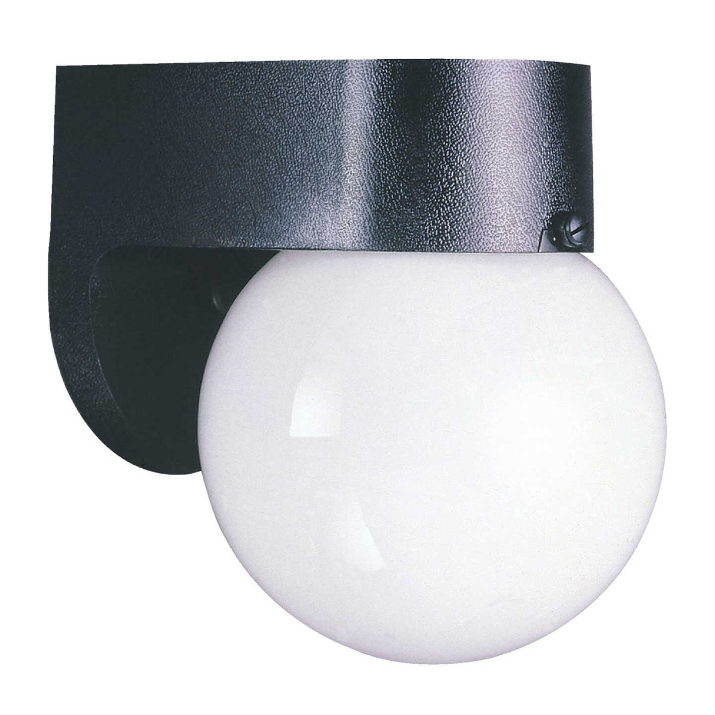 Canarm Black Incandescent A15 Outdoor Wall Light Fixture Image 1