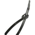 Gardner Bender Cutting Edge 11 In. x 0.169 In. Black Nylon Self-Cutting Cable Tie (50-Pack) Image 2