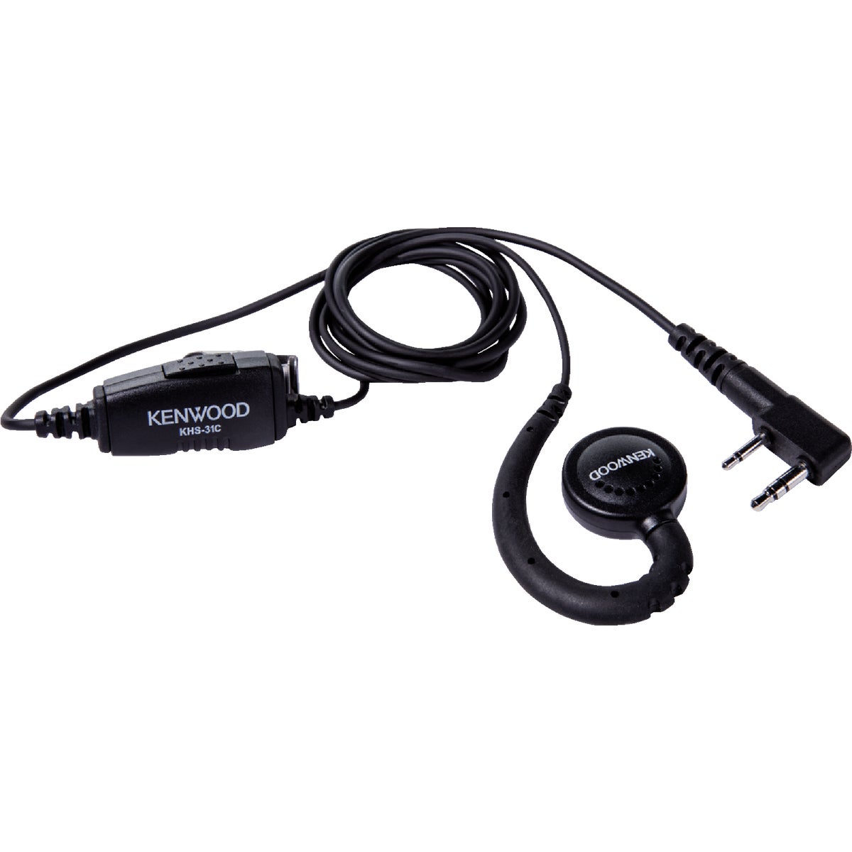 Kenwood C-Ring Headset with Clip-On Microphone for NX-P1000 Radio