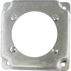 Southwire 2.465 In. Dia. Receptacle 4 In. x 4 In. Square Device Cover Image 1