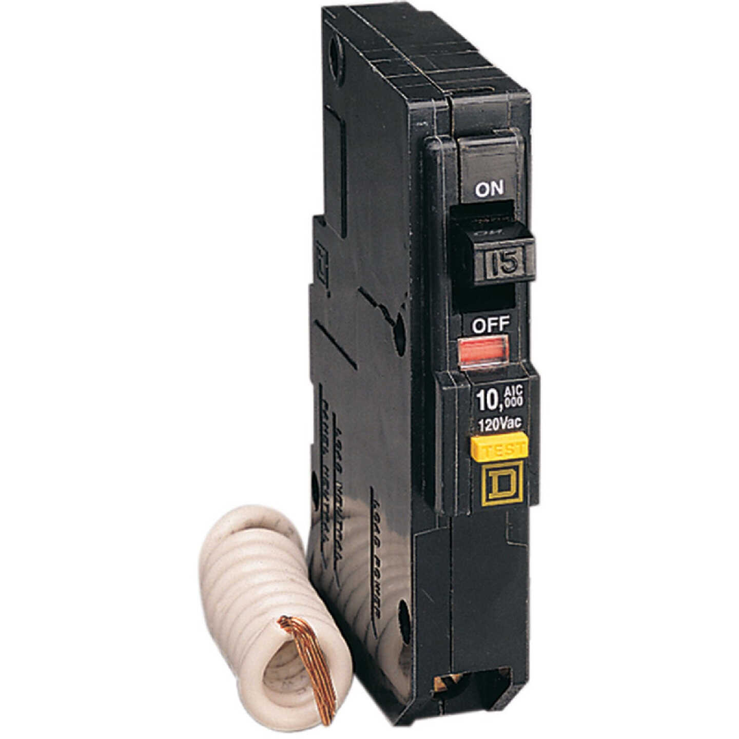 Square D QO 20A Single-Pole GFCI Breaker Image 1