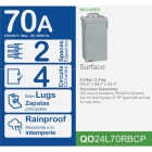 Square D QO 70A 2-Space 4-Circuit Raintight Main Lug Load Center Image 2