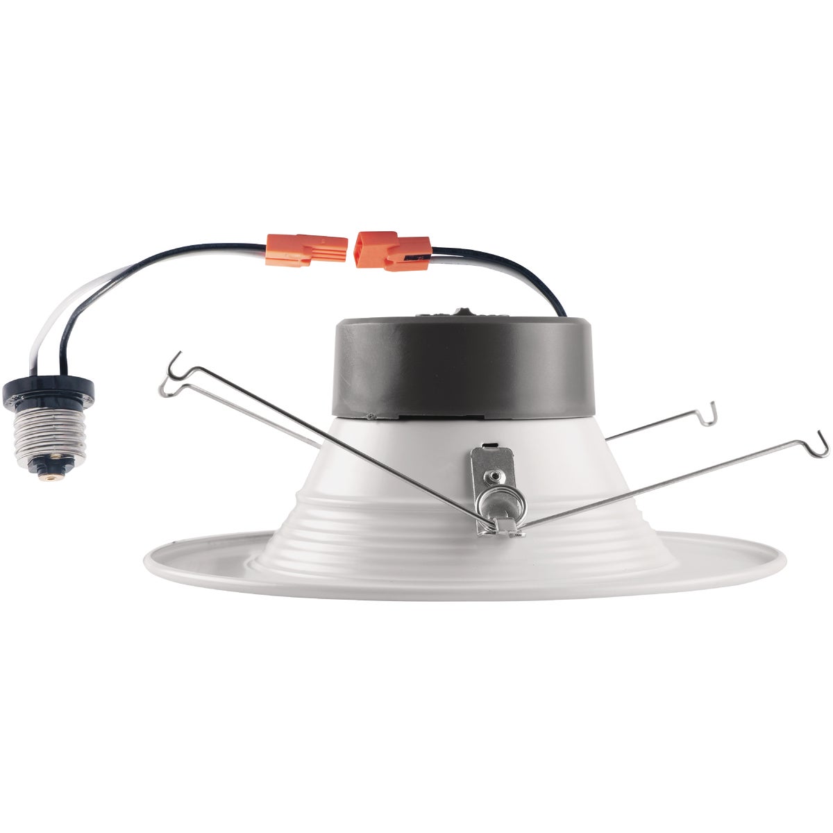 5 In./6 In. Retrofit IC Rated White LED CCT Tunable Downlight with Baffle Trim, 1100 Lm. Image 3
