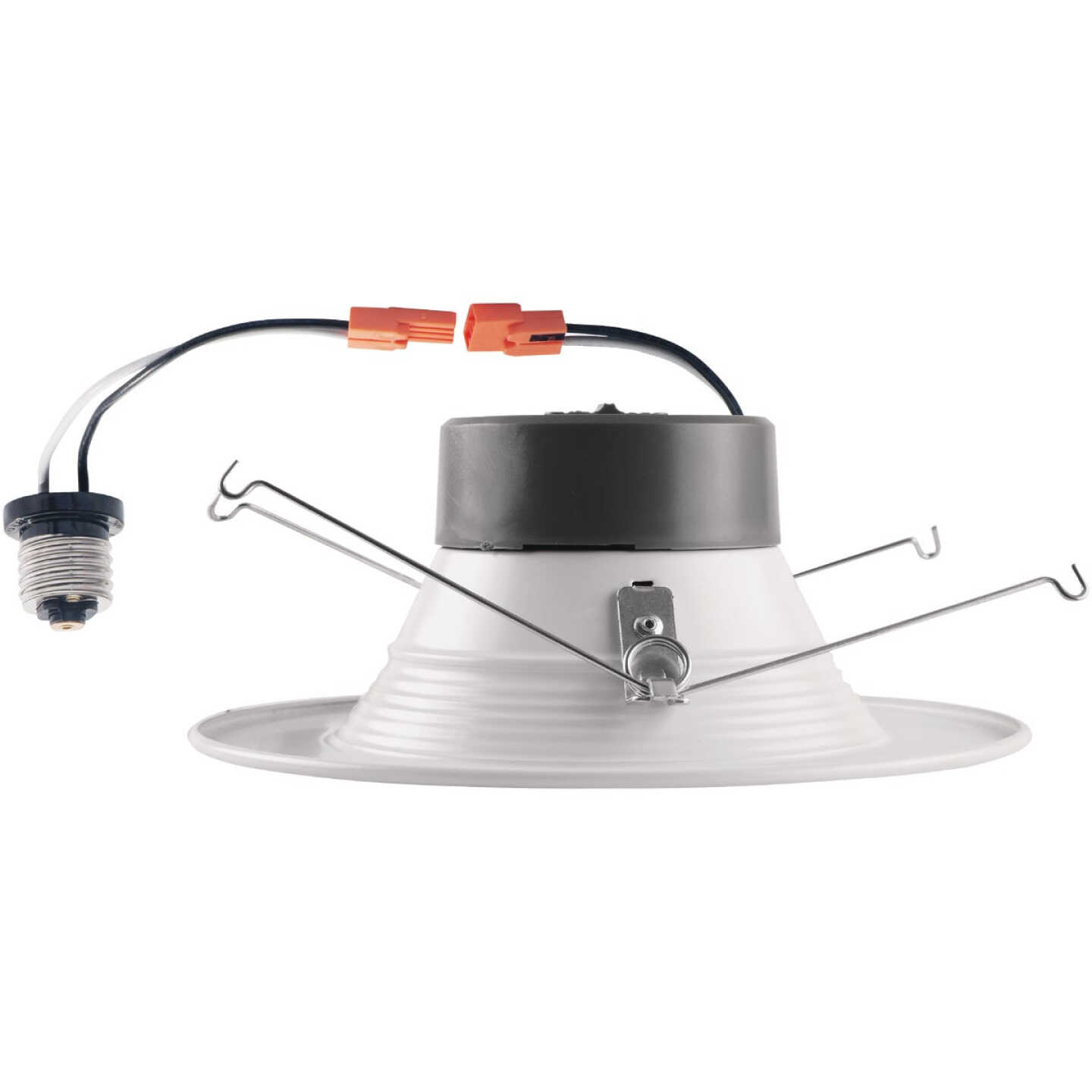 5 In./6 In. Retrofit IC Rated White LED CCT Tunable Downlight with Baffle Trim, 1100 Lm. Image 3
