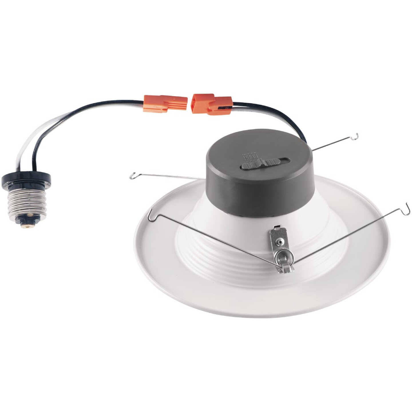 5 In./6 In. Retrofit IC Rated White LED CCT Tunable Downlight with Baffle Trim, 1100 Lm. Image 5