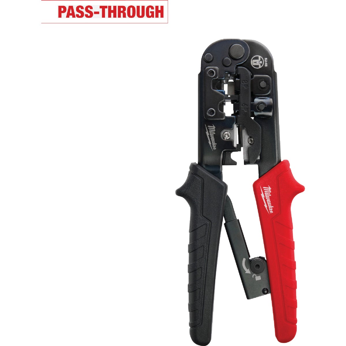 Milwaukee Ratcheting Pass-Through Crimper & Stripper Image 6
