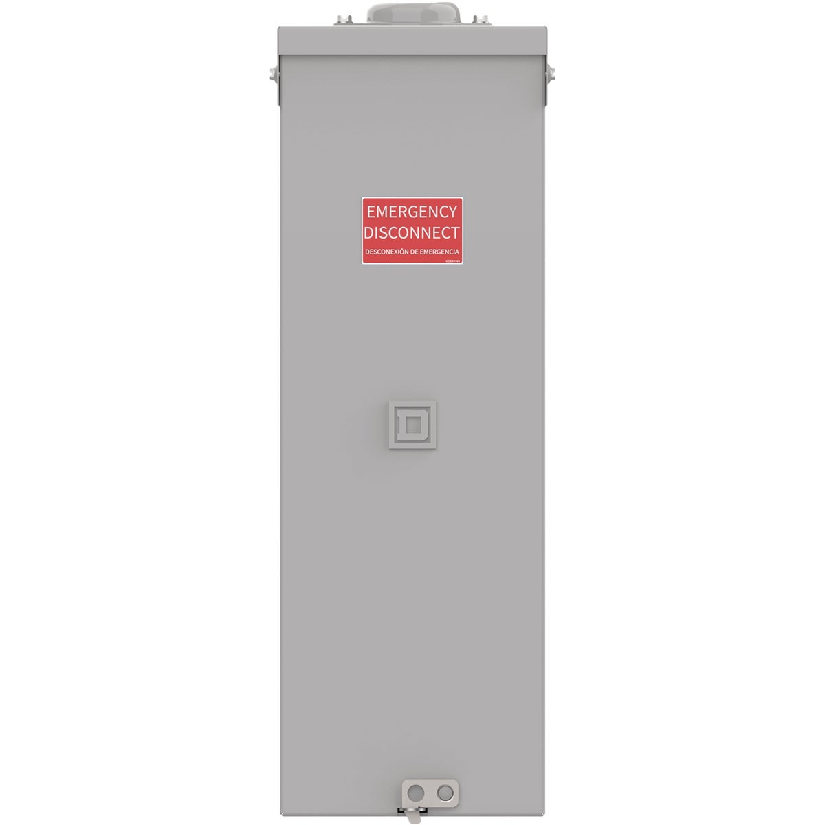 Square D QO 200A Double-Pole Standard Trip Outdoor Enclosed Raintight Main Breaker Disconnect Image 7