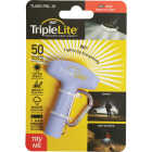 TripleLite 50 Lm. Lilac 180 Deg Mini LED Flashlight with Carabiner Image 2