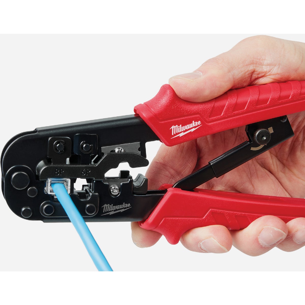 Milwaukee Ratcheting Modular Crimper & Stripper Image 4