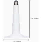 Satco 4 In. 500 Lm. 8.5W Retrofit White LED CCT-Selectable Recessed Light Kit (2-Pack) Image 3