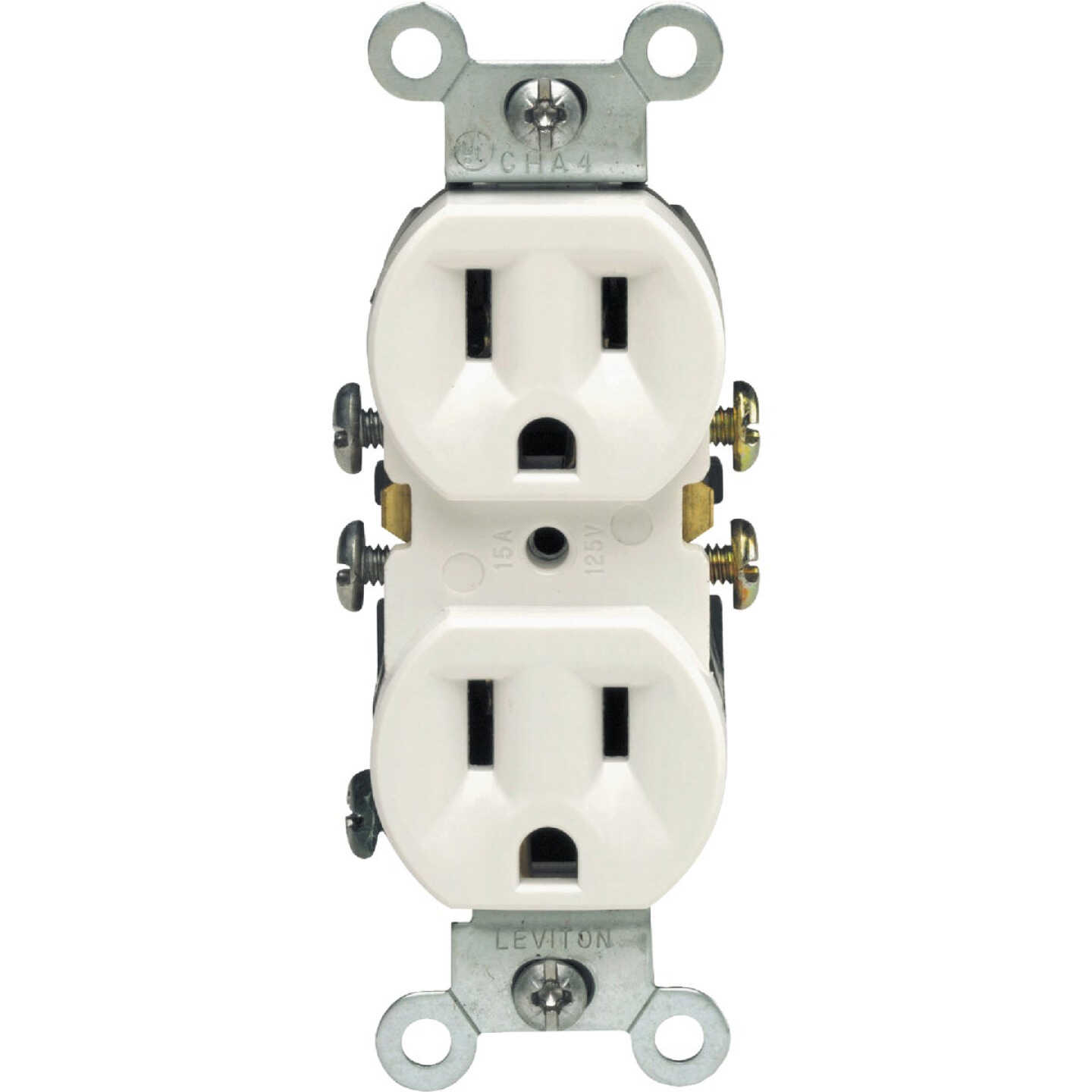 Do it 15A White Residential Grade 5-15R Duplex Outlet Image 3