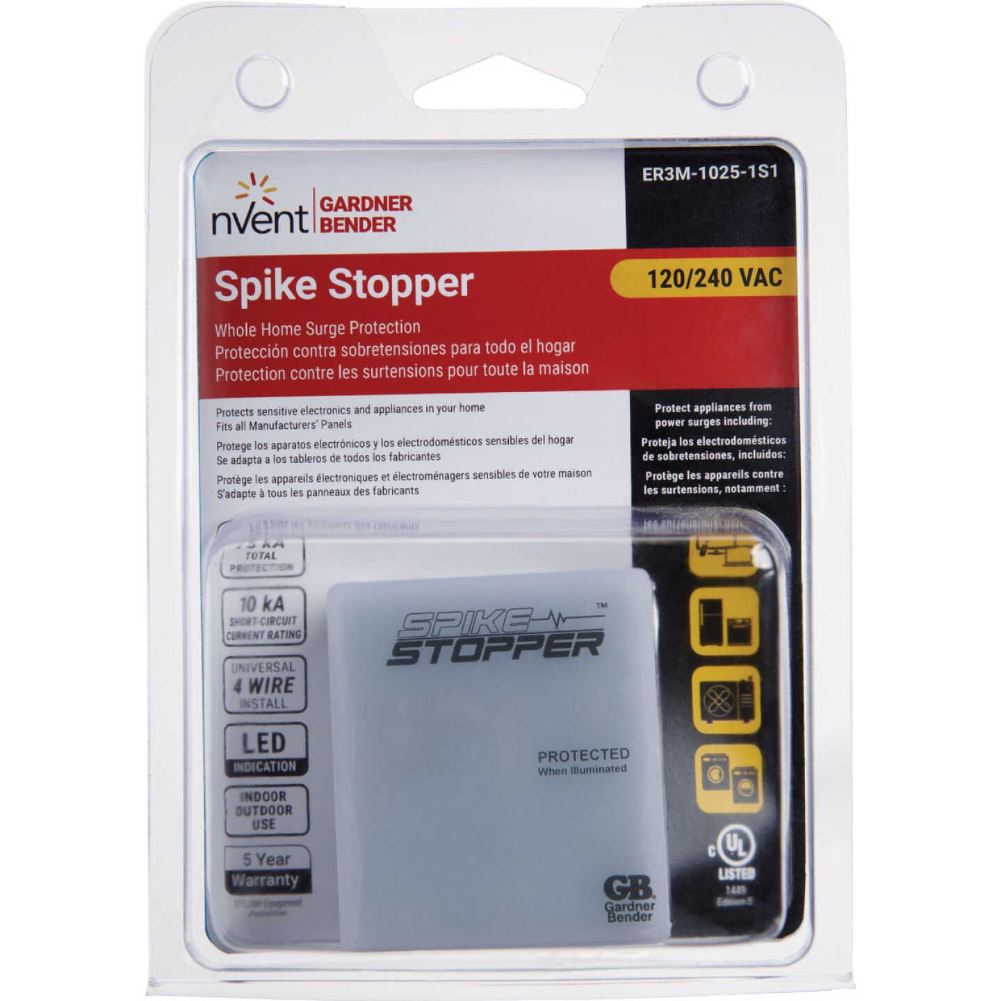 Gardner Bender SpikeStopper 75kA Whole Home Surge Protection Device Image 2