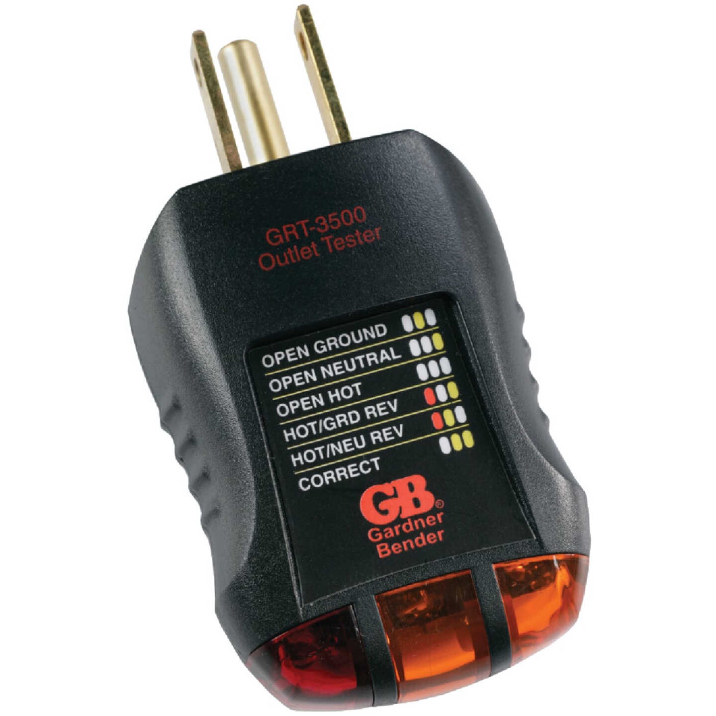 Gardner Bender 3-Prong Plug In Circuit Tester Image 1