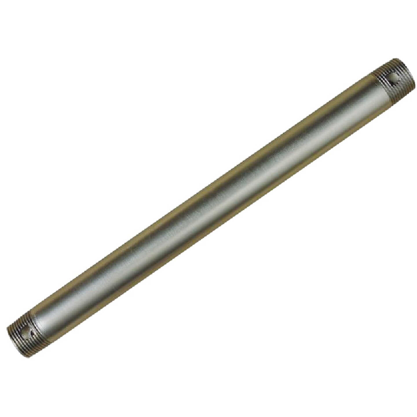 Hunter Nickel 3/4 In. Dia. X 12 In. L. Downrod for 9 Ft. Ceilings Image 1