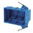 Carlon SuperBlue 3-Gang Thermoplastic Molded Wall Box Image 1