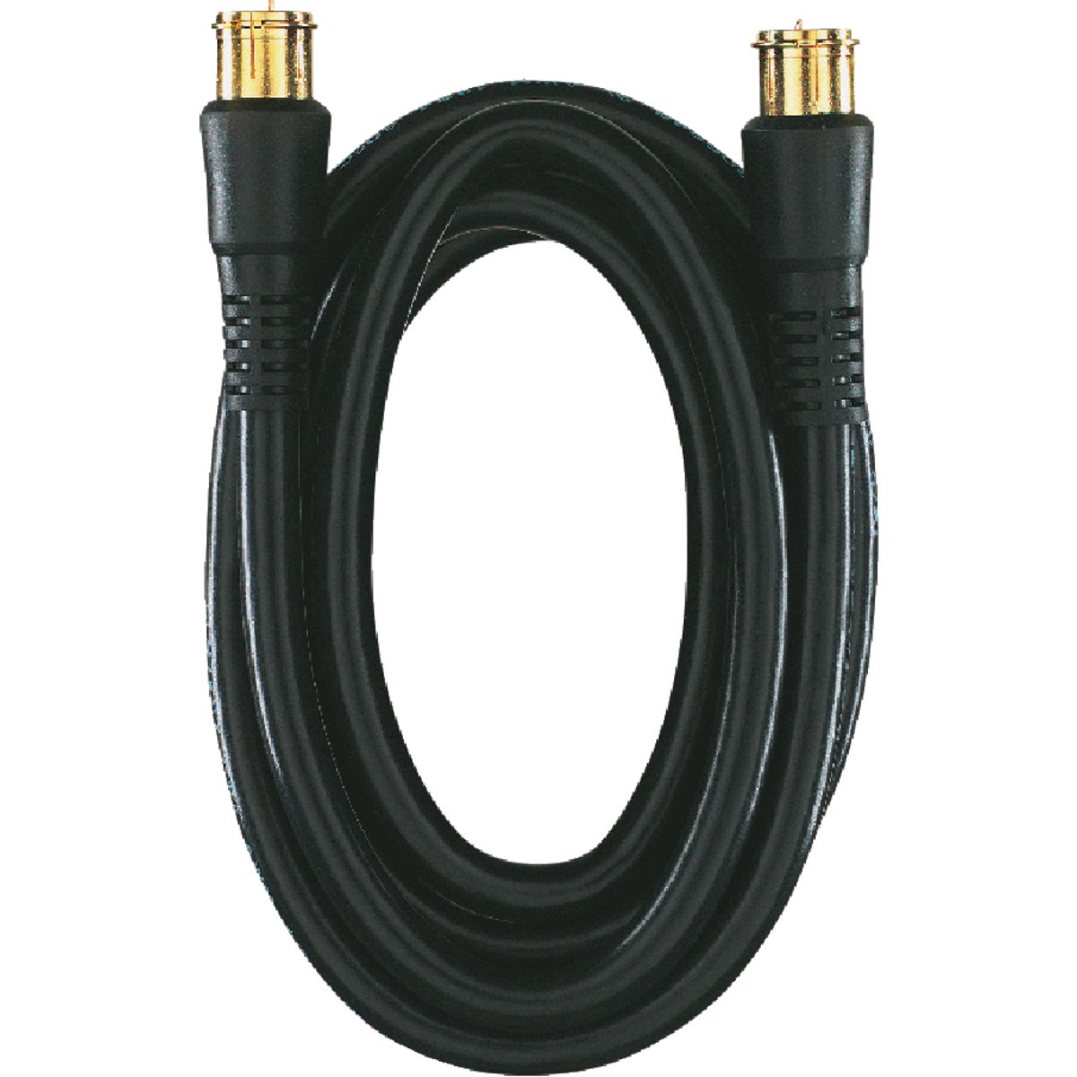 RCA 6 Ft. Black Digital RG6 Coaxial Cable Image 4