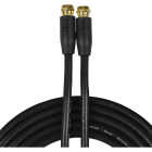 RCA 6 Ft. Black Digital RG6 Coaxial Cable Image 2
