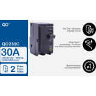 Square D QO 30A Double-Pole Standard Trip Circuit Breaker Image 2