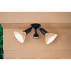 Halo Black Motion Sensing Dusk To Dawn Incandescent Floodlight Fixture Image 2