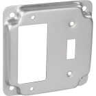 Southwire GFI Outlet and Toggle Switch 4 In. x 4 In. Square Device Cover Image 1